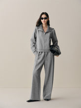 Women's Sporty Sweatshirt and Sweatpants Set